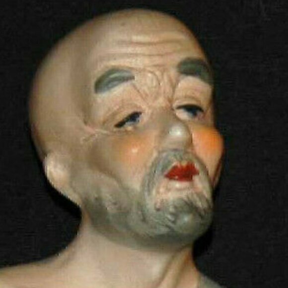 Old Man Woman Ceramic Porcelain  Figurines Vintage - Picture 5 of 8